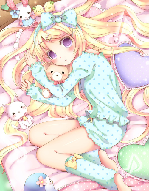 thelittlepom:  Feeling cute and girly tonight 