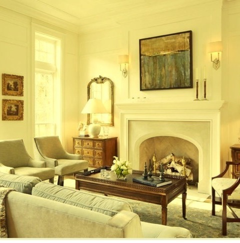Living Room In ChicagoInspiration For A Large, Traditional, Enclosed Living Room Renovation With White