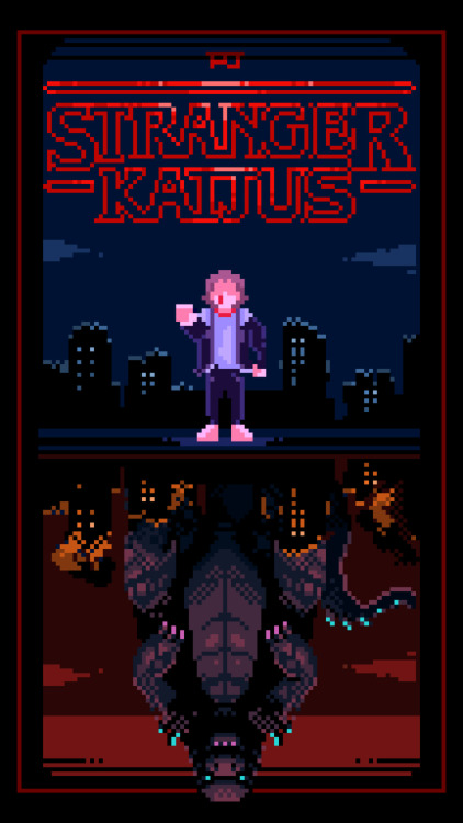 pixeljeff:Stranger Kaijus