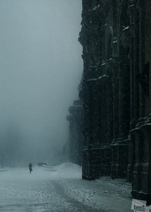 thebeautyofrussia:“Solitude in the City”,by Alain Yatsun, Saint Petersburg