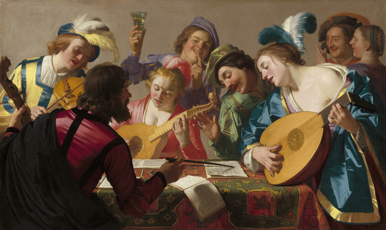 The ConcertGerrit van Honthorst (Dutch; 1592–1656)1623Oil on canvas ...