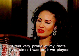 selenaqgifs:Although my Spanish is a little weak, I feel that I am Mexican. I feel very proud of my 