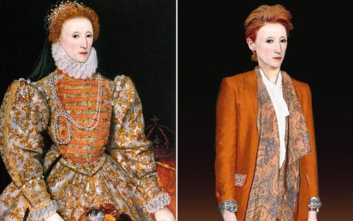 duchessofpowderedwigs:How historical figures would have looked today.