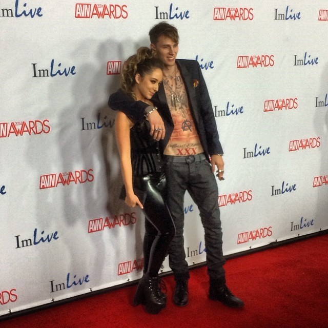 crankcake:  red carpet. #avnawards by cockpunch http://ift.tt/KsRPbk Remy LaCroix