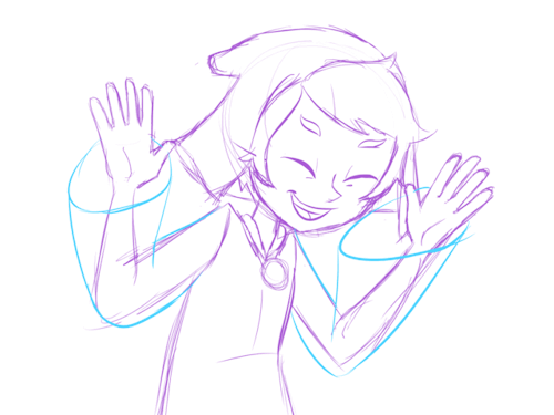 Finished My GIFs Of The Collector Happy Stimming By Flapping His Hands. Progress Gifs And Slightly Faster