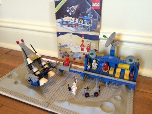 Okay, kicking off the Lego sets with one of my oldest big ones, the Beta I Command Base from 1980. T