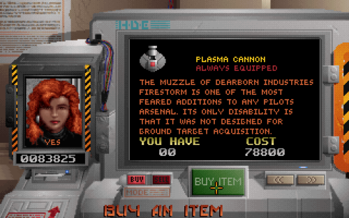 dos-ist-gut:  Raptor: Call of the Shadows (Cygnus Multimedia Productions, Inc., 1994) Fly your ship, destroy enemies, dodge bullets, buy better weapons. Focusing more on a tight experience than innovation, Raptor nonetheless brings an intense, stylish