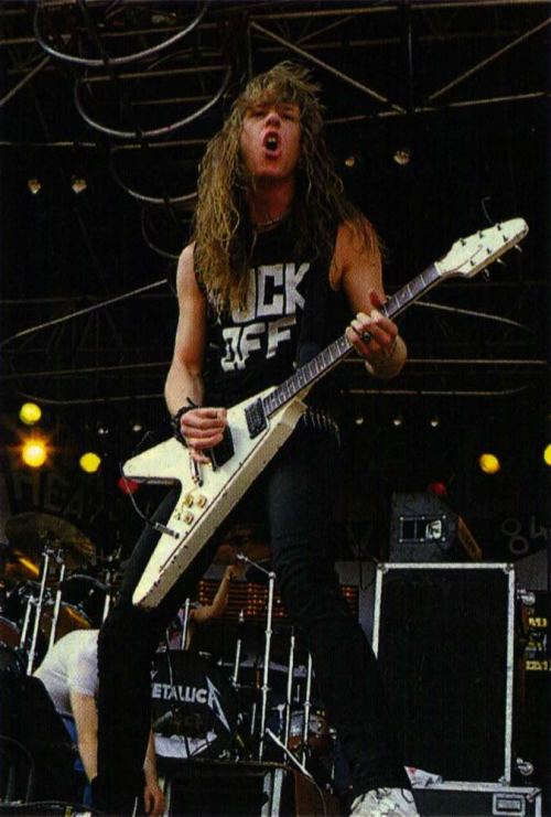 metallica4eternity:James HetfieldBelgium, 1984