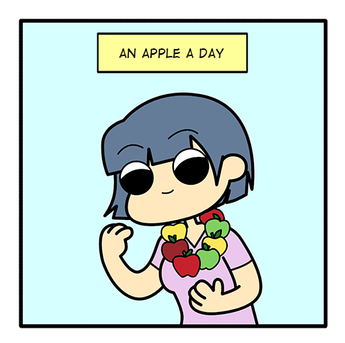 Sex doodleforfood:  If you hang up apples in pictures