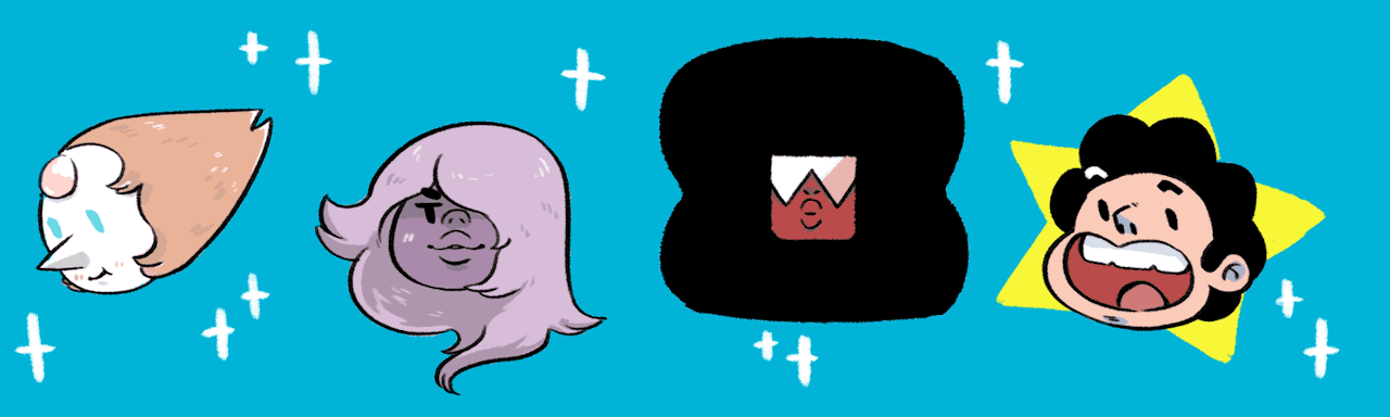 byronb:  I made some Steven Universe doodles on twitter today. These may or may not