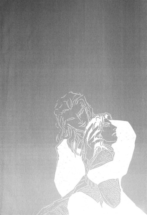 claudia-lilvampire: I loved this illustrations.  Louis &amp; Lestat. From Interview with th