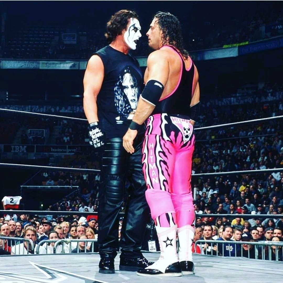 Excellence of Execution on Tumblr: Sting vs Bret Hart WCW Mayhem '99