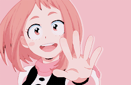 tachibana–chan:✧ Top 21 characters as voted by my followers»[1/21]   Ochako Uraraka ✩麗日お茶子