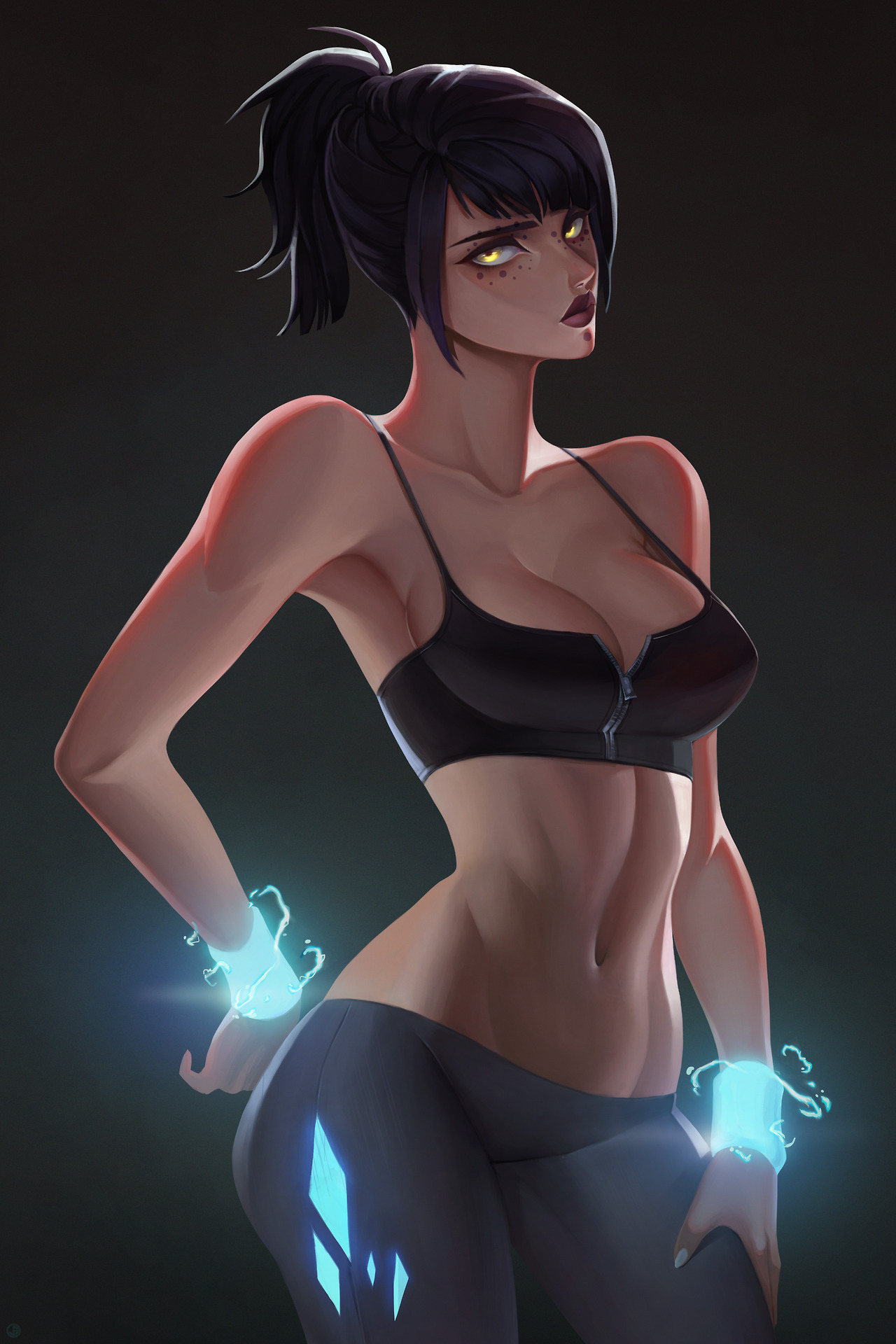 jellyemily:    Studied the art of the amazing MoonlightOrange for this commission!