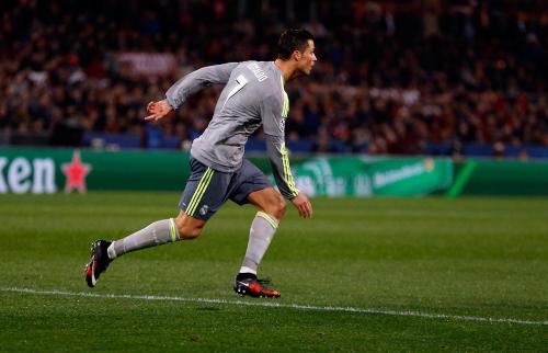 all-about-cr7:  The goal. UCL - AS Roma vs Real Madrid 0:2, 17.02.16 (57’ Cristiano Ronaldo, 86’ Jesé) ► my other tumblr 