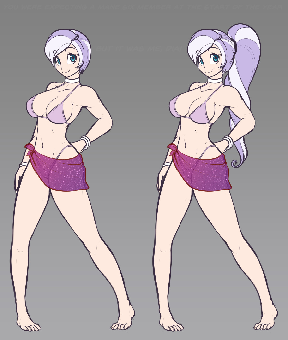 scdk-nsfw:  Playing with Hairstyles - Dia One for the ponytail lovers, and one for