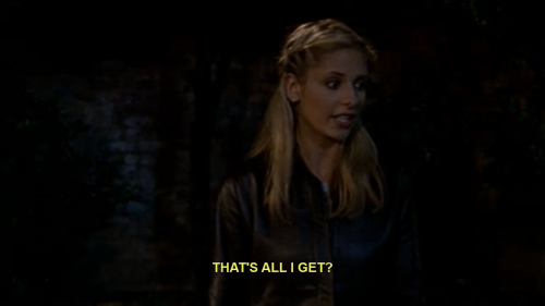 nenosronhir: that-alpha-booty: Tumblr doesn’t appreciate Buffy enough … painstakingly