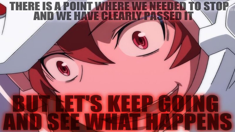 roninkairi:  Yeah, this is getting out of hand.  I wanna see where this goes~ &gt;|D