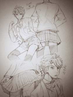 citrodrop:  scribbles some skirtkawa and more oikage 