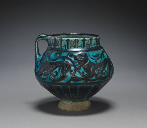 cma-islamic-art: Jug with Running Animals, 1150-1220, Cleveland Museum of Art: Islamic Art“Silhouett