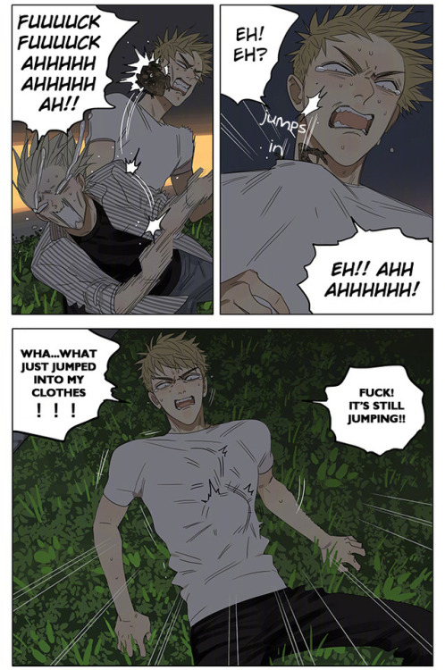 Old Xian update of [19 Days] translated by Yaoi-BLCD. Join us on the yaoi-blcd scanlation team discord chatroom  or 19 days fan chatroom!Previously, 1-54 with art/ /55/ /56/ /57/ /58/ /59/ /60/ /61/ /62/ /63/ /64/ /65/ /66/ /67/ /68, 69/ /70/ /71/ /72/