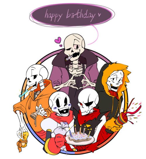 blackggggum:ursik-l: It is @blackggggum‘s birthday! Gotta give them a huge ton of Papyrus because th