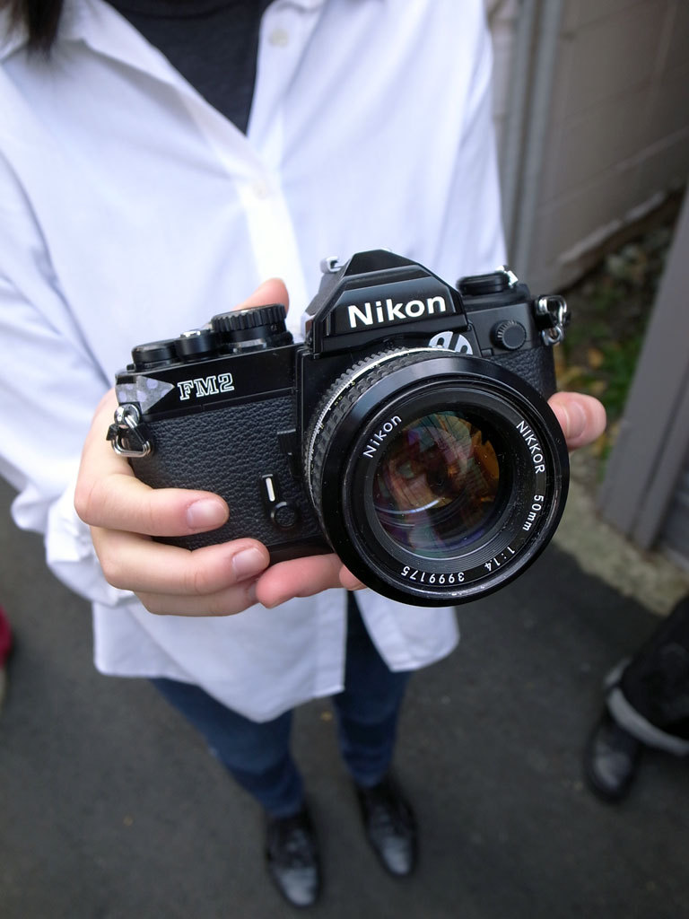 tokyo camera style — Shinjuku, Tokyo Nikon FM2 with 50mm f1.4 lens...