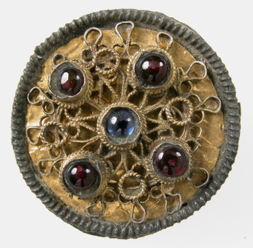 met-medieval-art:Disk Brooch, Metropolitan Museum of Art: Medieval ArtGift of J. Pierpont Morgan, 19