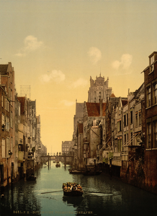 vintageeveryday:Wonderful vintage photochrom prints of the Netherlands before 1900.