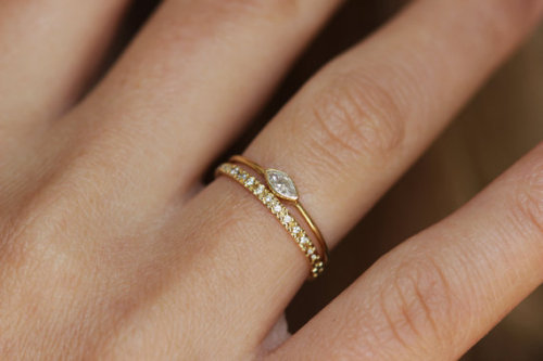 etsy: Wedding ring sets by Artemer. Wait I really like these. especially the last two.