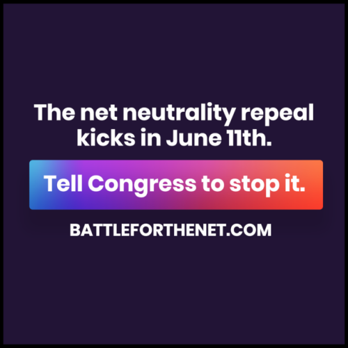 staff:
“ “Keeping the internet open is critical for us. It powers social movements, and provides a global platform for people of color, LGBTQ folks and the most marginalized communities to tell their own stories, run their own businesses and route...