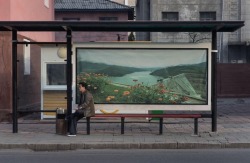 12h51mn:North Korea’s bus stop  By Heather