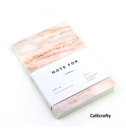 littlealienproducts:Marbled Notebooks byCallicrafty