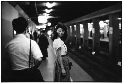 karmaalwayswins:  Ed van der Elsken “Waiting for the Subway” (1981) 