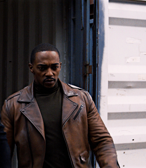 mackies:ANTHONY MACKIE as SAM WILSON inTHE FALCON AND THE WINTER SOLDIER (2021)1.03 Power Broker &md