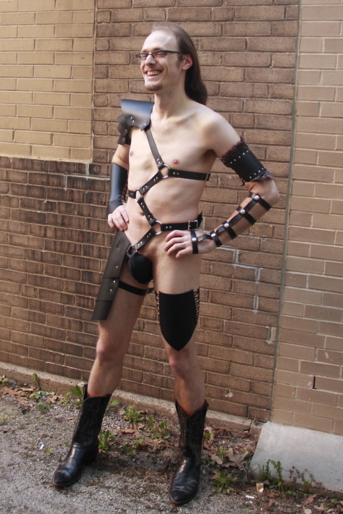 Heres My Empowering Warrior Armor For Magic Meat March! Got It Done Just In Time! I Made The Whole Get-up