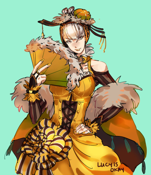 i love the extravagant outfits in CR so much&hellip;.