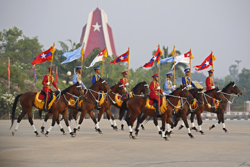 southeastasianists:  In pictures: Myanmar Armed Forces Day  Every year on 27 March, the Myanmar