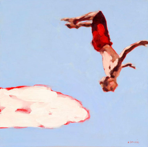 Elizabeth Lennie &lsquo;Cloud Surfing&rsquo;, 2012 oil on canvas