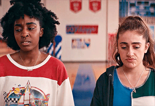 RACHEL SENNOTT AND AYO EDEBIRI Bottoms (2023) Dir. Emma Seligman
