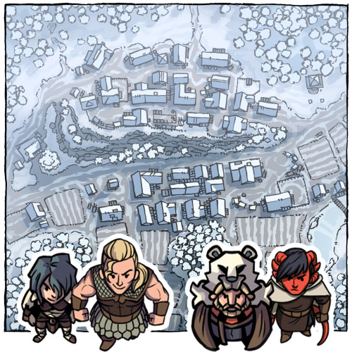 I’d like to welcome you to the Town of Poacher’s Crest, by Garm. This frozen settlement 
