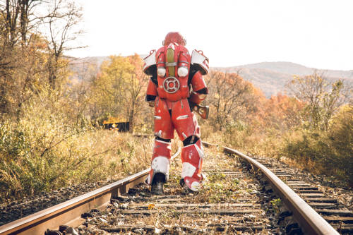 Fallout 76 Cosplay Country roads, take me home, to the place I belong.West Virginia, mountain m