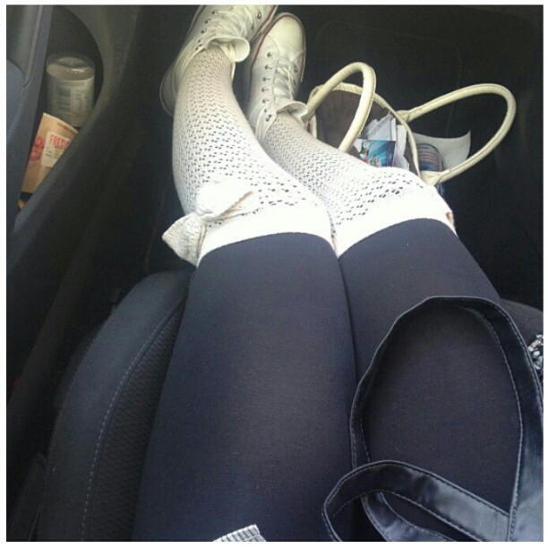 @mollmaunders #feet #feetintights #footfetish #tights #stockings #thighhighsocks