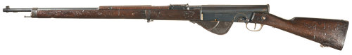 World War I French Model 1917 semi automatic rifle.