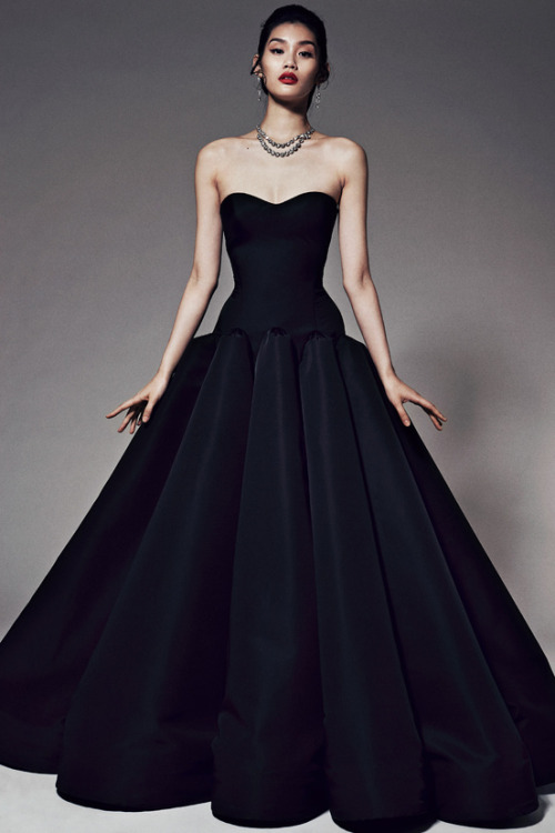 stopdropandvogue: Ming Xi for Zac Posen Pre-Fall/Winter 2014