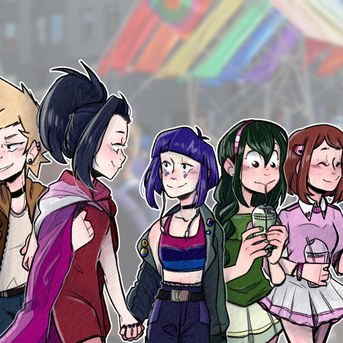 mha pride art