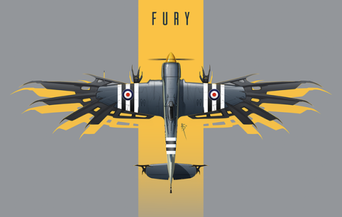 hydrothrax:Another Sea Fury appreciation post! There are so many cool little details on this machine