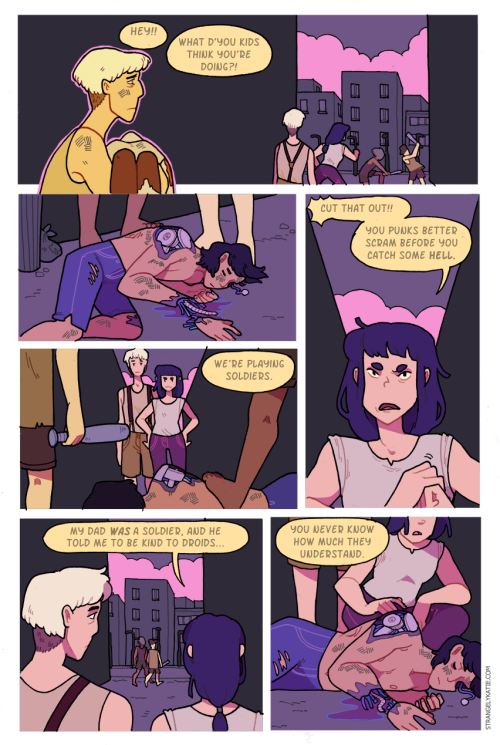 obfuscobble:  strangelykatie:  I finally got around to updating ‘Don’t Let Go’! I tried to push myself as much as possible. Still a little rough as I’ll be entering the finished version in something later this year. Fingers crossed!  I actually