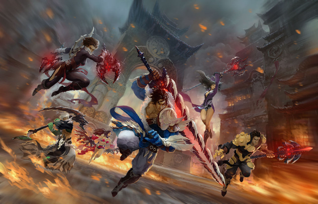 knightandknights:    by Biao Wang  