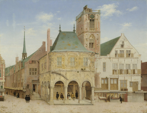 rijksmuseum-art: The Old Town Hall of Amsterdam by Pieter Jansz. Saenredam, 1657, Museum of the Neth